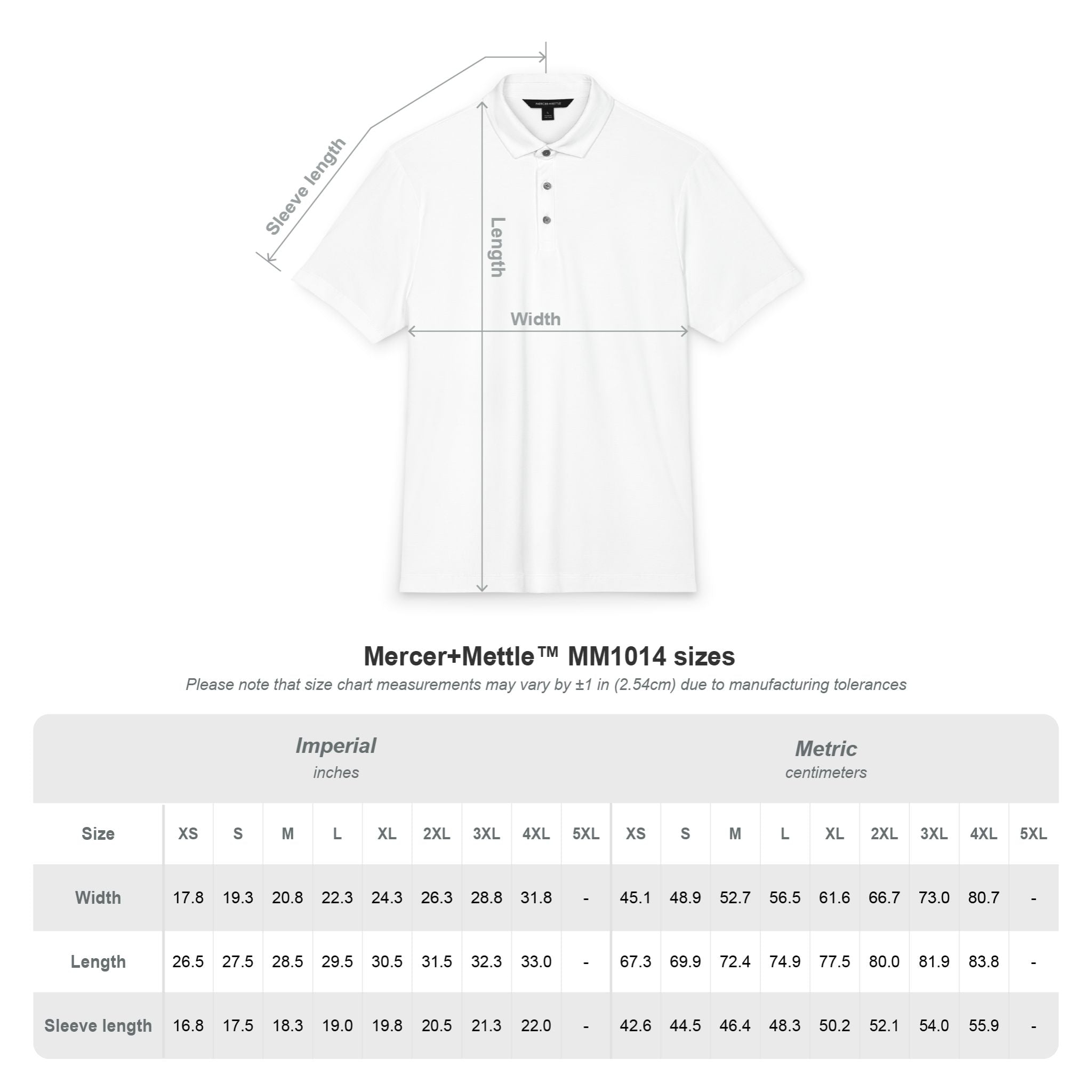 DocRx White Stretch Jersey Polo