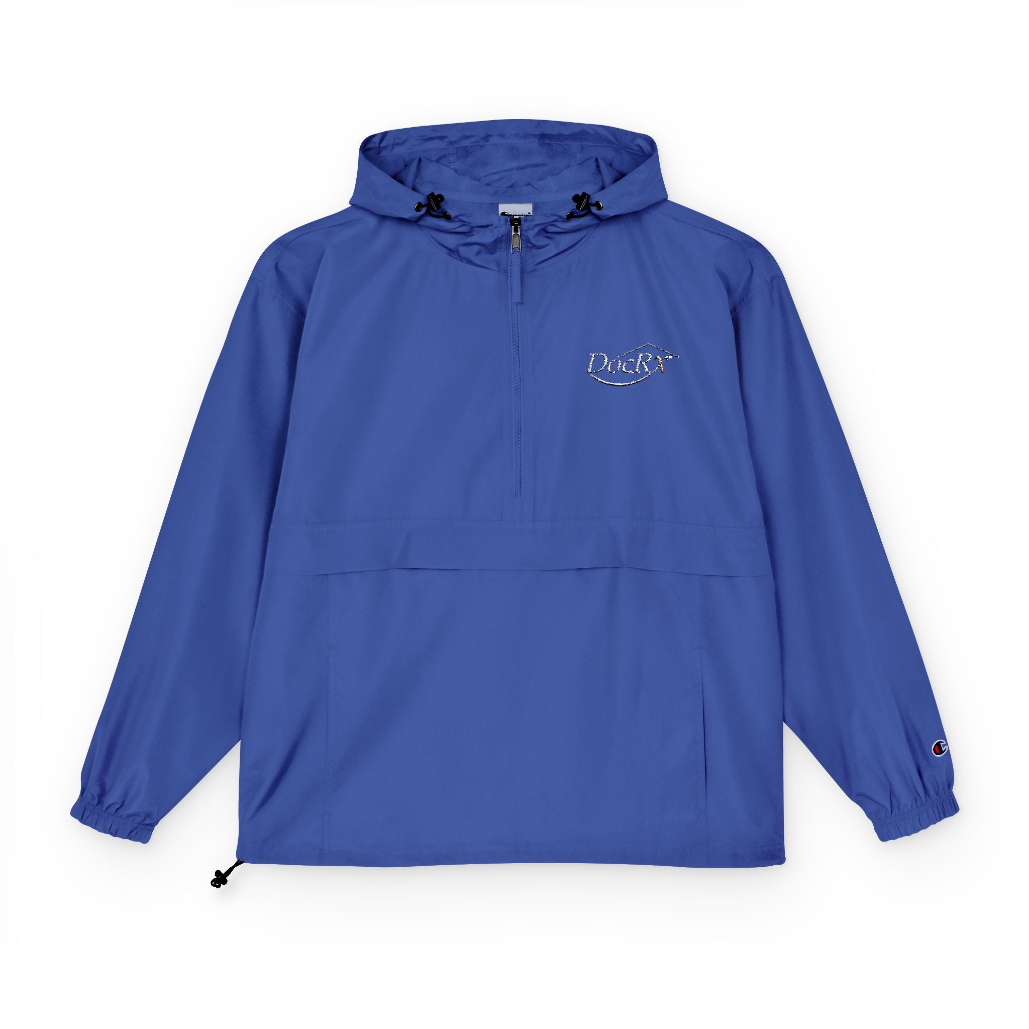DocRx Champion Packable Lightweight Hooded Windbreaker